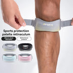 GOBYGO 1Pcs Sports Patella Strap Compression Knee Pads Adjustable Knee Sleeve  Outdoor Running Shock Absorption Jump Rope Unisex