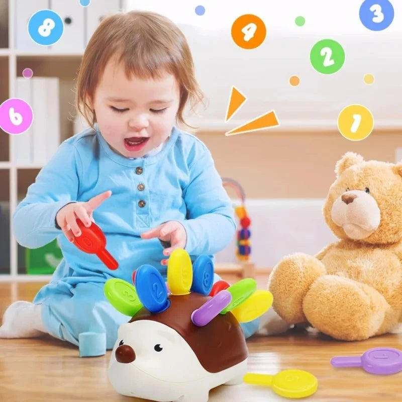 Sensory Hedgehog Fine Motor Toy