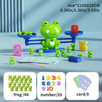 Frog Balance Math Toy Montessori Learning Game for Kids