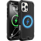 For MagSafe Heavy-Duty OTT Armor Phone Case For iPhone 18/17/16/15/14 Pro Max Plus Magnetic Military Grade Drop Protection Cover