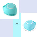 Silicone Dog Bath Massage Gloves Brush Pet Cat Bathroom Cleaning Tool Comb Brush for Dog Can Pour Shampoo Dog Grooming Supplies