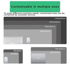 XXL Desk Mat Black And White Strata Liquid Mousepad Large Abstract Mouse Pad Gaming Deskmat With Lockedge Office Non-slip Carpet