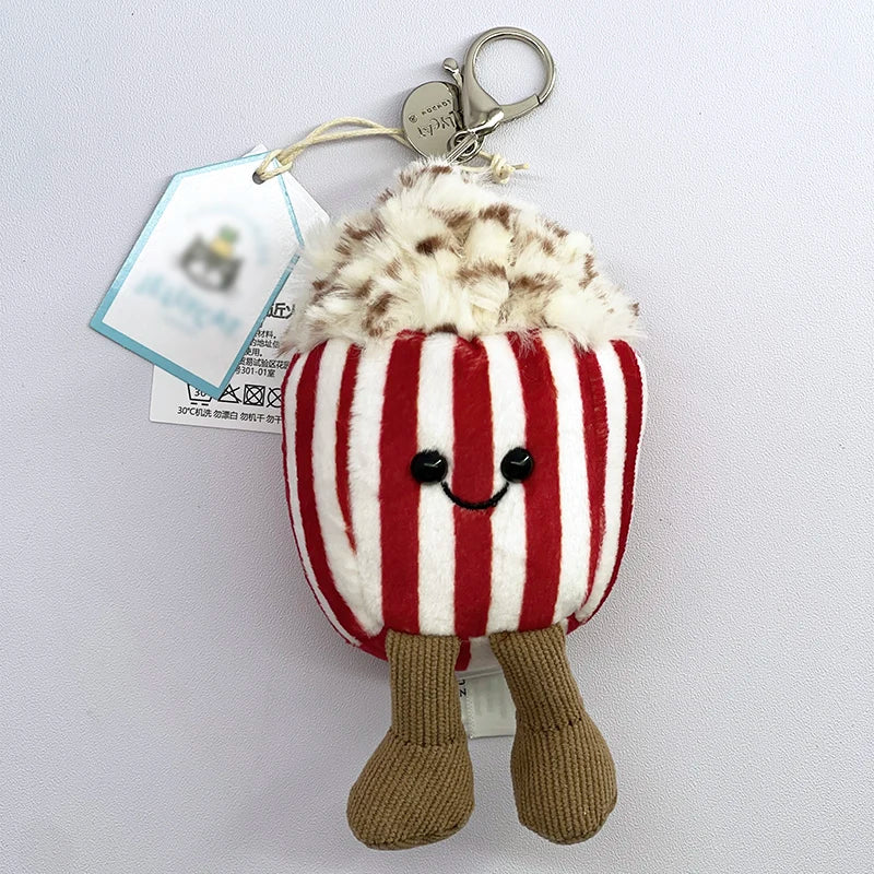 Cute Animal Plush Keychain Soft Bag Charm Collection