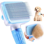 Dog Comb Pet Hair Removal Brush Cats and Dogs Special Comb Beauty Massage Self-cleaning Needle Comb Pet Supplies