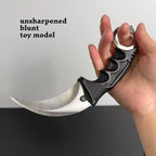 CS Karambit Toy – Safe Cosplay Claw Knife with Plastic Sheath