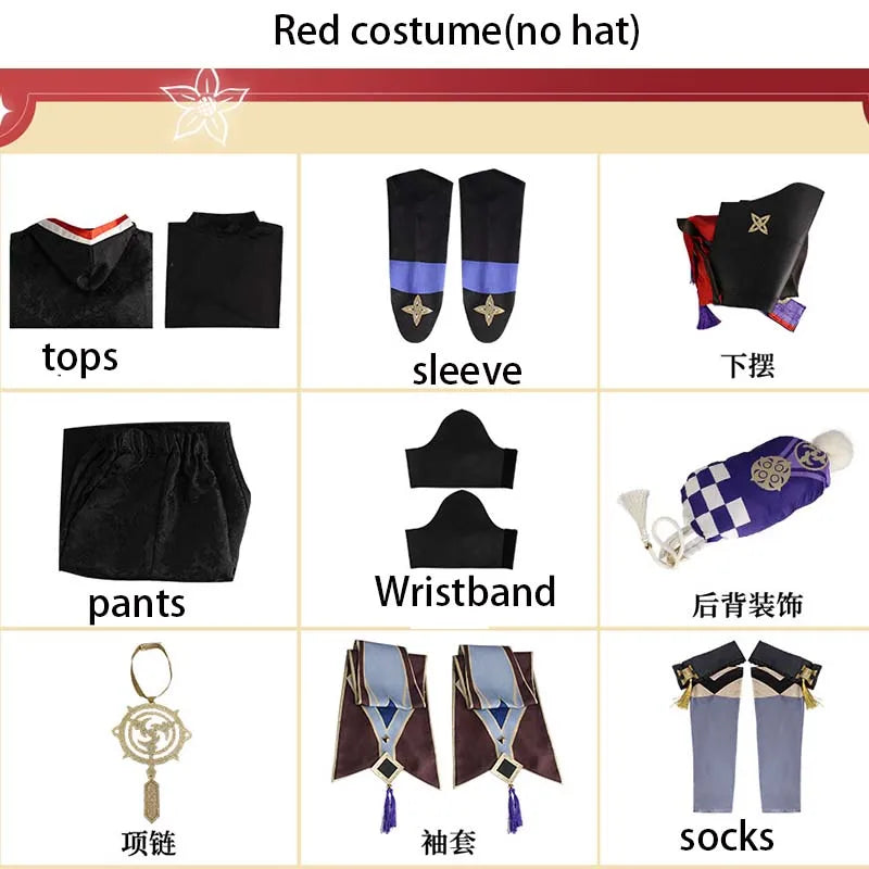 Scaramouche Cosplay Costume Balladeer Full Set Scaramouche Outfits for Comic Con