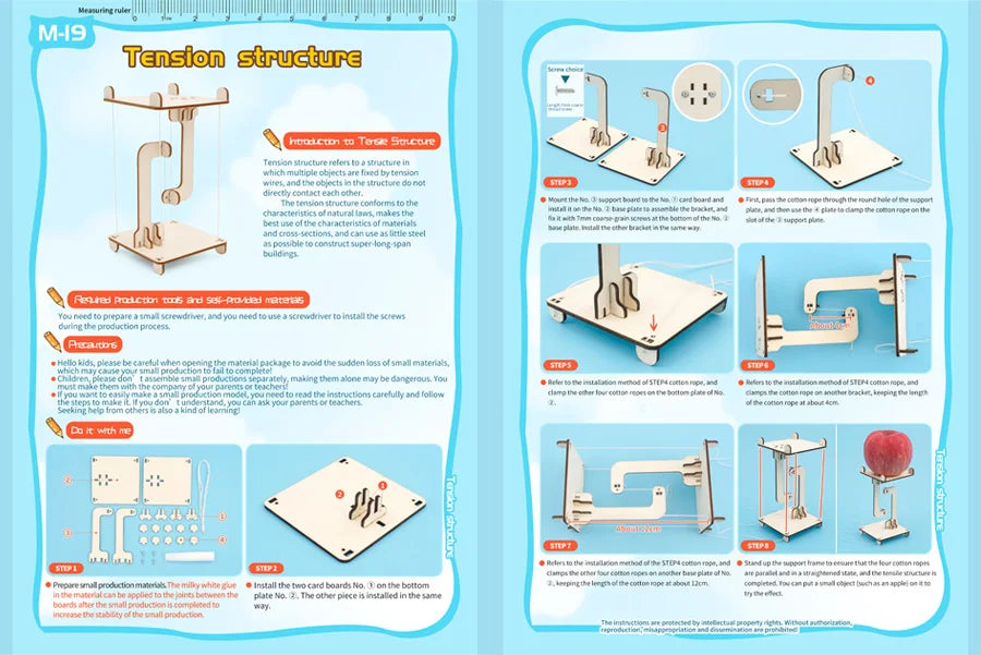 DIY STEM Science Experiment Model Kit for Kids