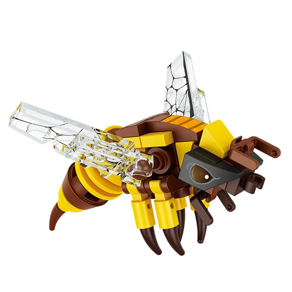 DIY Insect Animal Building Block Set STEM Puzzle Toy for Kids