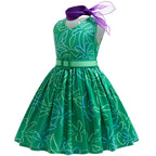 Special Clearance Inside Out 2 Same Style Dress Carnival Girls Cosplay Performance Sleeveless Dress + Wig