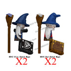 Halloween Scene Building Blocks Skeletons Ghosts Army King Assembled Charactesrs Figures DIY Accessories Bricks Toys Kids Gifts