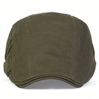 British Newsboy Flat Cap for Casual Vintage Outdoor Style