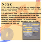 Flexible DIY Race Track Mini Car Playset