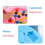 Magnetic Beads Doodle Board with Pen for Creative Learning and Drawing