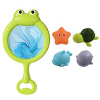 Baby Cute Animals Bath Toy LED Light Up Toys Swimming Water Soft Rubber Float Induction Luminous Duck for Kids Play Funny Gifts