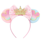 Sequin Mouse Ears Bow Headband for Women & Girls