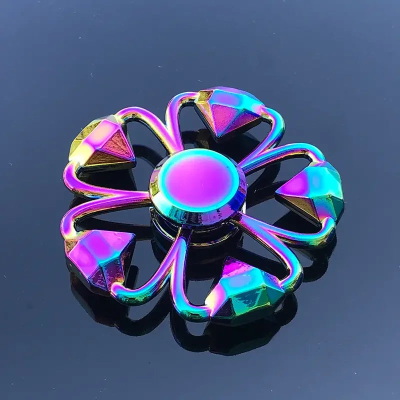 Colorful Metal Fidget Spinner – Stress Relief Toy
