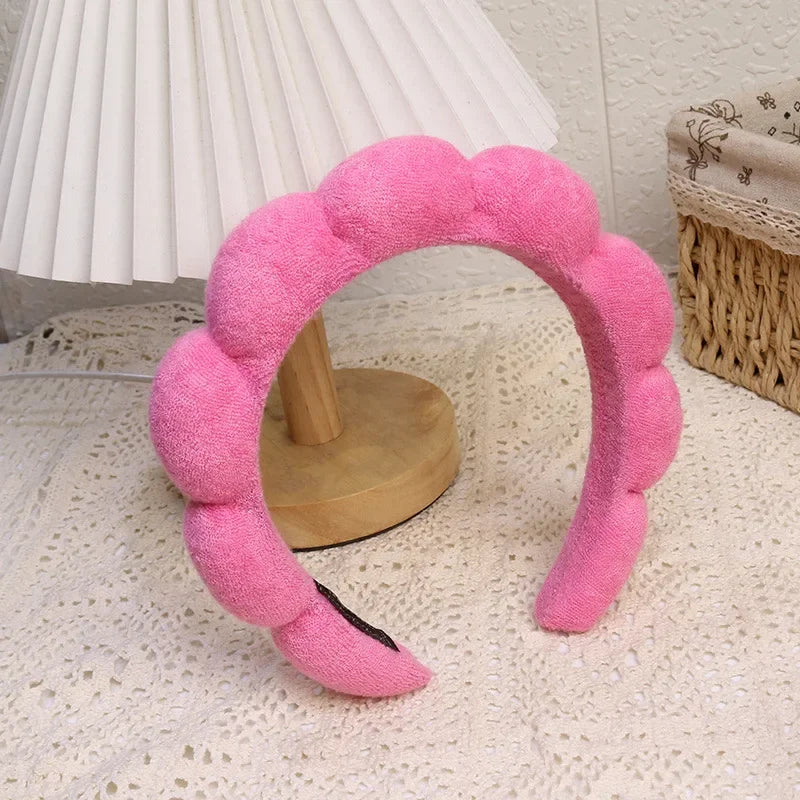 Fashion Sponge Spa Headband for Face Washing & Skincare