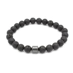 Tiger Eyes Natural Stone Beads Handmade Men Magnetic Hematite Accessory Bracelets for Boyfriend Father Gift