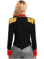 Women Circus Ringmaster Costume – Showman Tailcoat Jacket Outfit