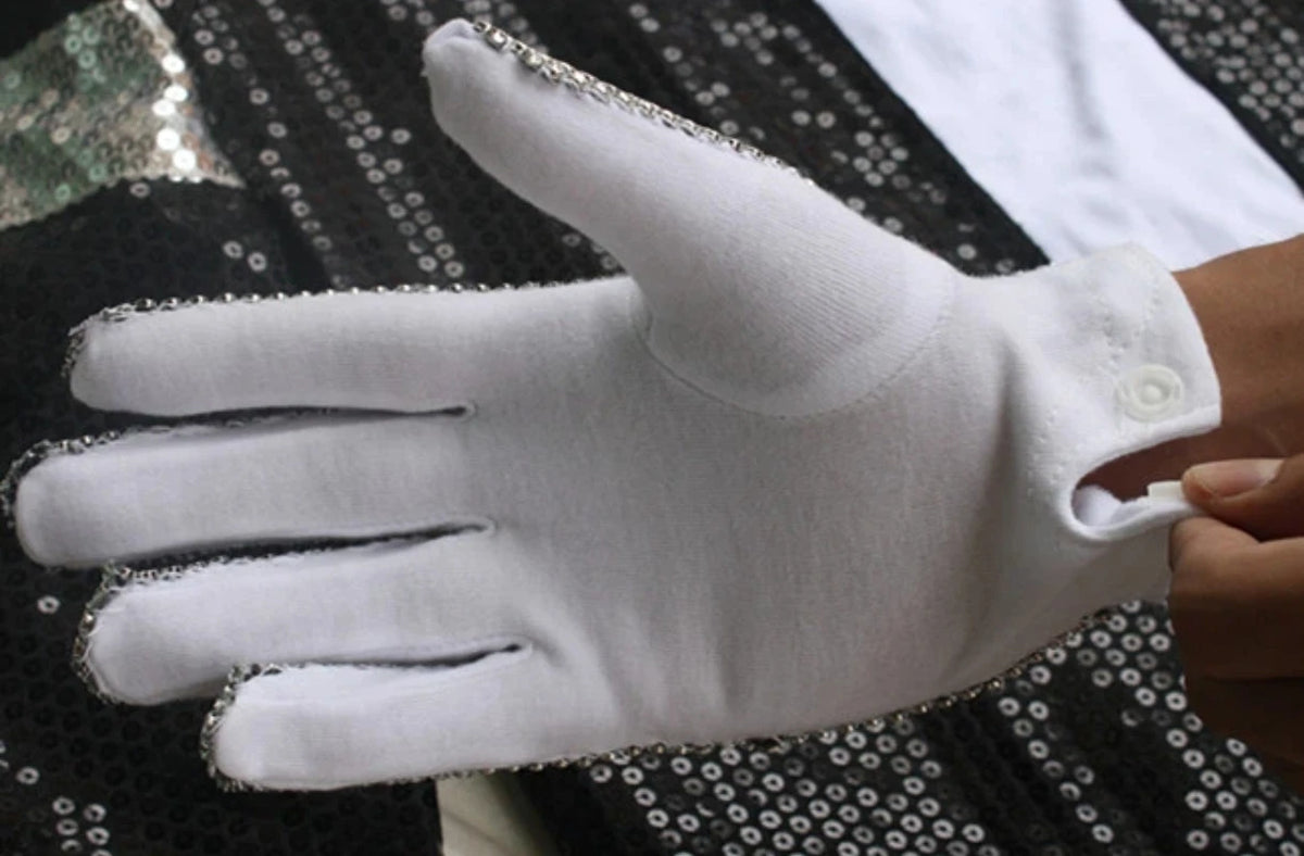 Unisex Michael Jackson Billie Jean Cosplay Costume – Performance Outfit