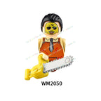 WM6075 WM6101 WM6102 Horror Movie Action Figure Building Blocks Halloween Series Character Accessories Model Brick Toys For Kids