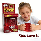 Dr Pepper x NeeDoh Nice Cube Squishy toy Stress Relief Toy Soft Squeeze Fidget Cube for Kids & Adults Anxiety Relief Sensory Toy