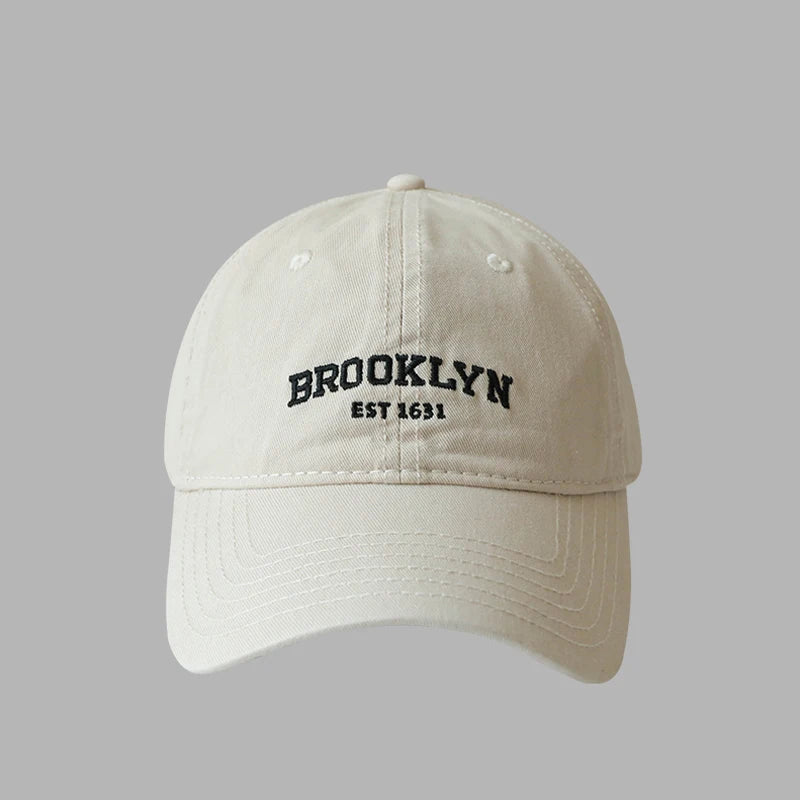 JK Korean Embroidery Baseball Cap for Casual Outdoor Streetwear
