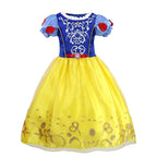 Girls Princess Costume Dress – Disney Inspired Cinderella, Snow White & Rapunzel