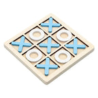 Montessori Wooden Mini Chess Brain Training Puzzle Toy for Kids