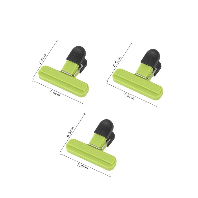 Portable Food Bag Sealing Clips – Reusable Kitchen Storage Seal Clamp for Snacks & Food Bags