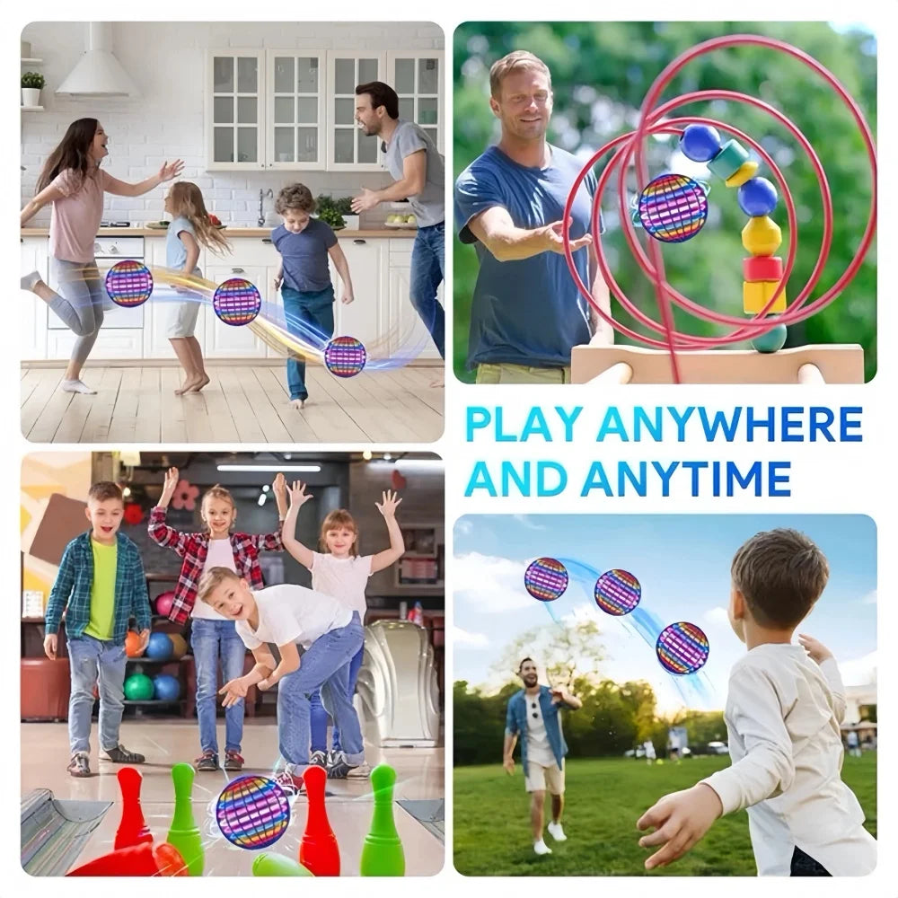 LED Hand-Controlled Flying Ball Toy