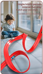 Flexible DIY Race Track Mini Car Playset