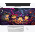 Magic playmat gathering gaming mats Frog Wizard theme anime desk mat Desk accessories 35X60cm mouse mat Raccoon tapete magic mat