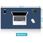 Large Computer Mouse Pad Gaming MousePad Waterproof PU Leather Mouse Mat Gamer XXL Mause Carpet PC Desk Mat Keyboard Pad