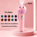 Children's Glowing Flashlight Projector Toy Baby Sleep Story Book Early Education Lighting Holiday Christmas Gift