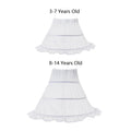 Kids Snow White Princess Costume Dress with Cape
