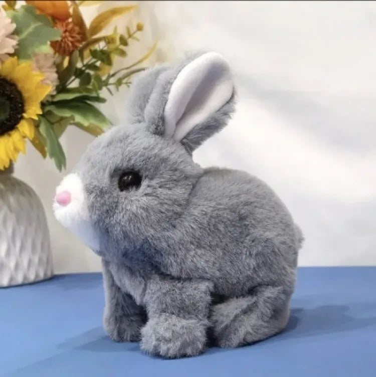 Electric Walking Bunny Plush Toy for Interactive Kids Playtime