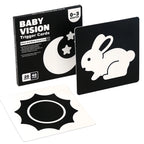 Baby Visual Stimulation Montessori High Contrast Flash Cards