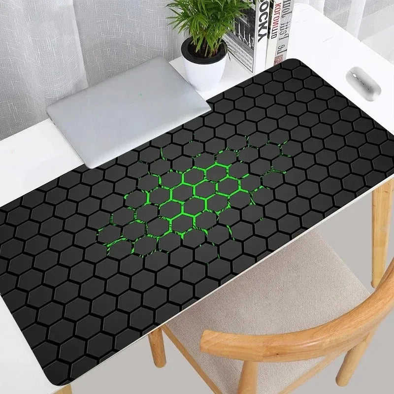 Hexagon XXL Gaming Mouse Pad Desk Mat Non Slip Waterproof