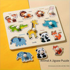 Montessori Geometry Shape Matching Puzzle Board