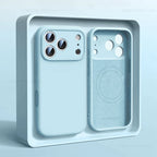 Magnetic Original Liquid Silicone Phone Case For iPhone 18 17 16 15 14 13 Pro Max 17Pro 18 For Magsafe Wireless Cases Soft Cover