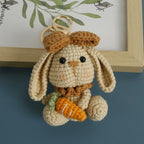 Exquisite Kitten Crochet Keychain Cute Cat Bag Charm