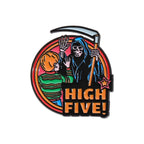 Halloween Horror Movie Collection Enamel Pin Thrilling Mask Film Figure Brooches Lapel Badge Punk Jewelry Gifts For Kids Friends