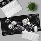 New Misa Amane Light Yagami Desk Mat Death Note Anime Mousepad Computer Gamers Lock Edge Mouse Pad Gaming E-sports Keyboard Pads