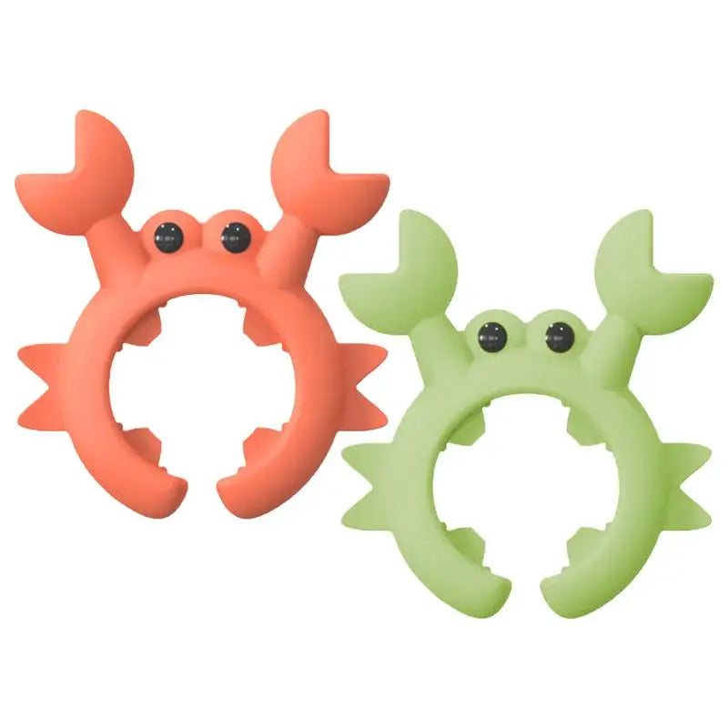 Crab-Shaped Silicone Utensil Rest – Heat Resistant Spoon & Ladle Holder