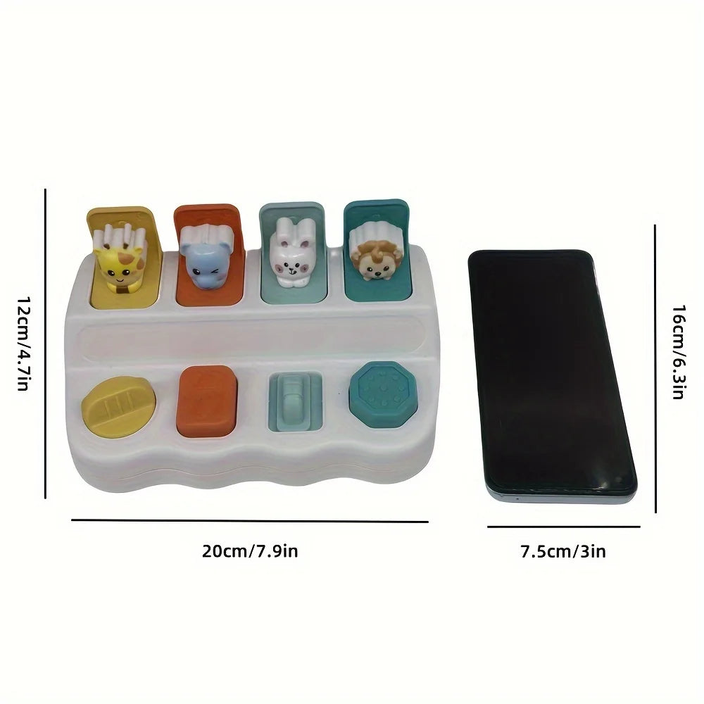 Montessori Pop Up Animal Learning Box