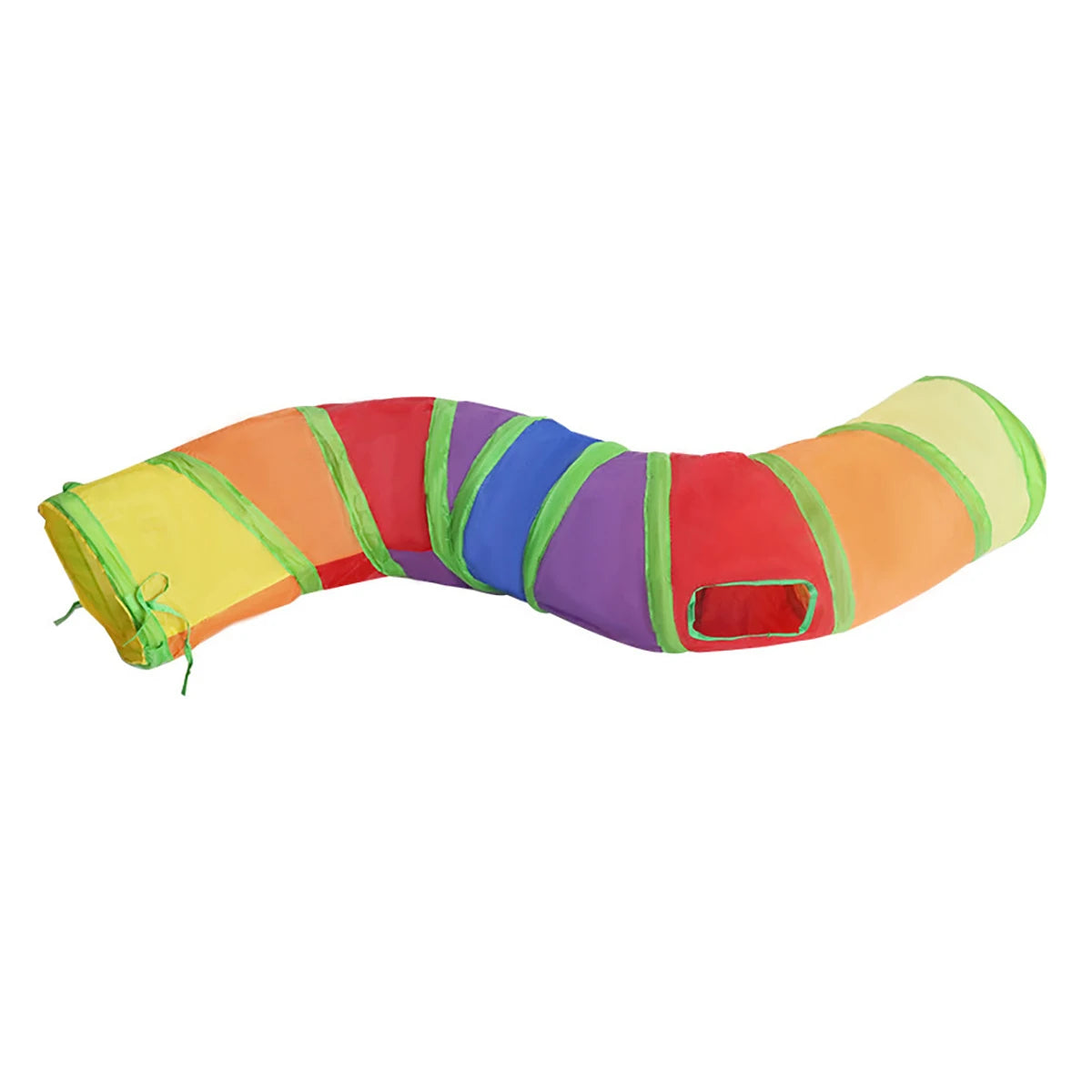 Foldable Interactive Cat Tunnel Toy for Indoor Play and Exercise
