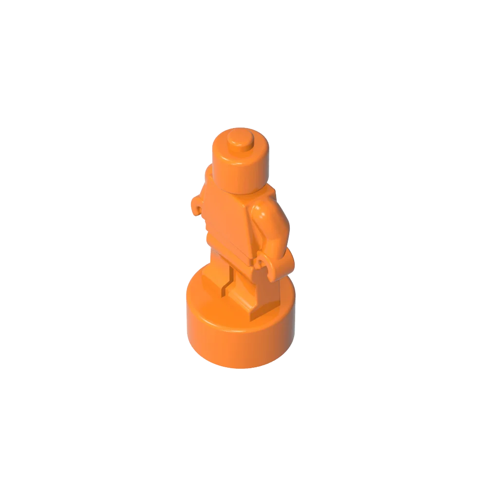 Gobricks GDS-M373 Minifig Trophy Statuette compatible with lego G90398 Assembles Building Blocks children's toys
