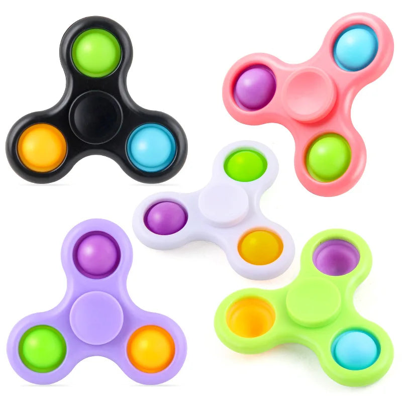 Multi-Color Hand Fidget Spinner Toy