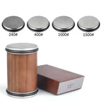 Rolling Knife Sharpener Kit – Magnetic Diamond Sharpening Stone with 15° & 20° Angle Guide